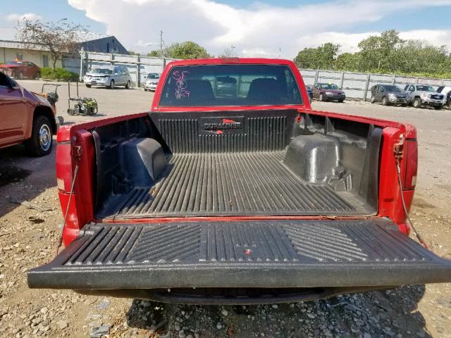 1GCCS145818122255 - 2001 CHEVROLET S TRUCK S1 RED photo 6