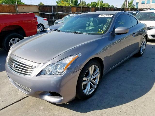 JNKCV64E58M123710 - 2008 INFINITI G37 BASE GRAY photo 2