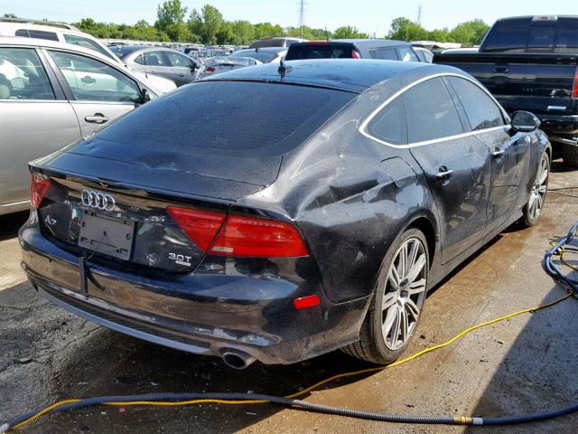 WAU2GAFC3CN103901 - 2012 AUDI A7 PRESTIG BLACK photo 4