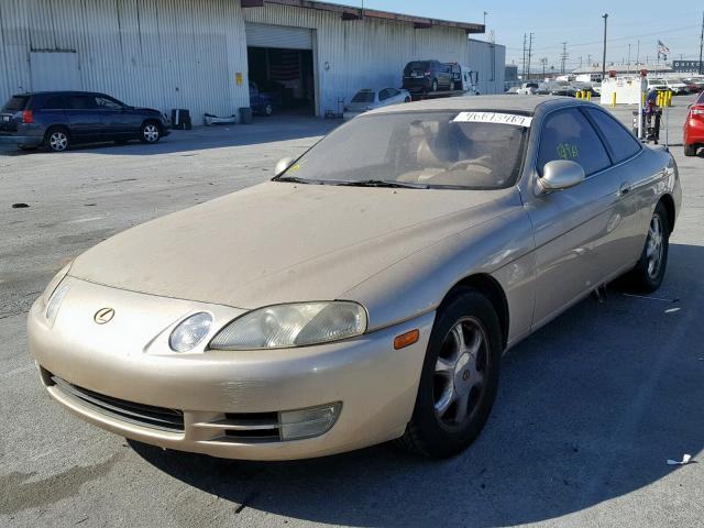 JT8JZ31C2S0030123 - 1995 LEXUS SC 300 GOLD photo 2