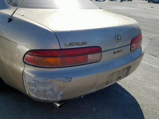 JT8JZ31C2S0030123 - 1995 LEXUS SC 300 GOLD photo 9