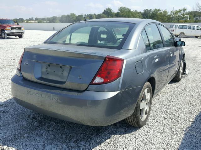 1G8AL55F86Z183345 - 2006 SATURN ION LEVEL GRAY photo 4