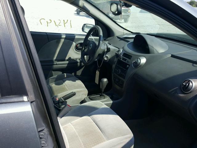 1G8AL55F86Z183345 - 2006 SATURN ION LEVEL GRAY photo 5