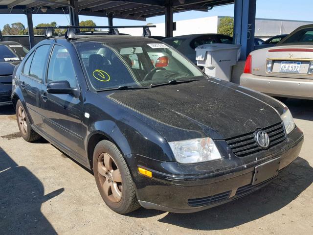 3VWSE69M93M062627 - 2003 VOLKSWAGEN JETTA GLS BLACK photo 1