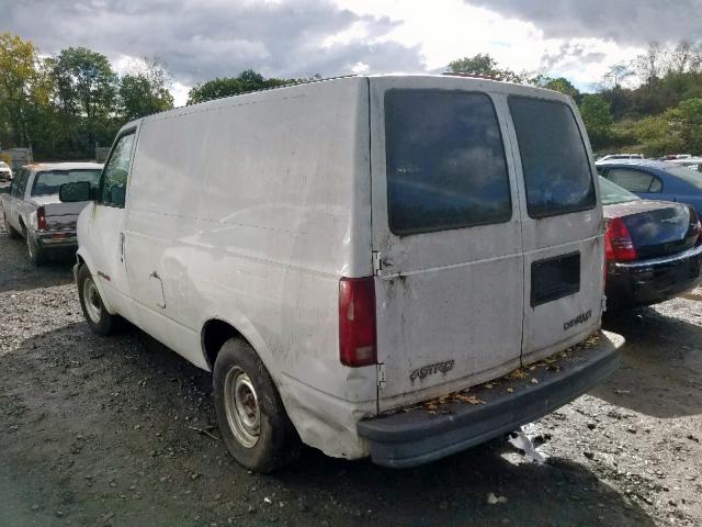 1GCDL19W3YB129291 - 2000 CHEVROLET ASTRO WHITE photo 3