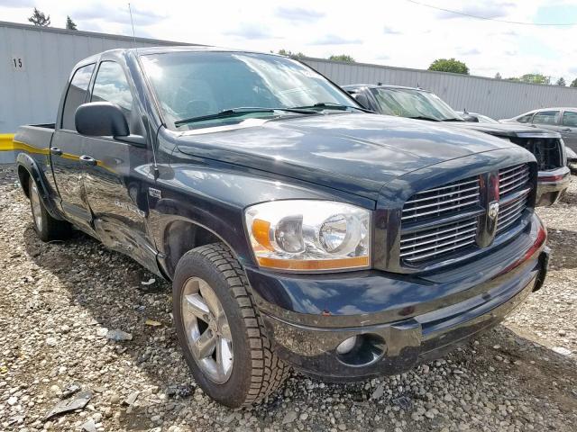 1D7HU18236S669675 - 2006 DODGE RAM 1500 S BLACK photo 1