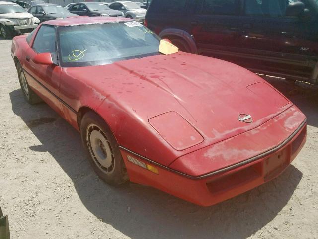 1G1YY2188H5104125 - 1987 CHEVROLET CORVETTE RED photo 1