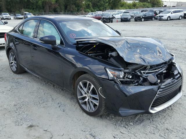 JTHBA1D24J5069025 - 2018 LEXUS IS 200T BLACK photo 1