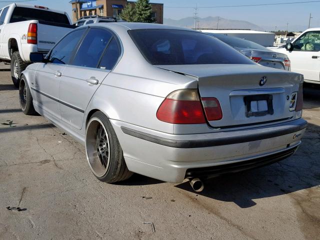 WBAAV53421FJ66968 - 2001 BMW 330 I SILVER photo 3