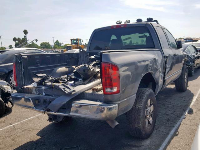 3D7KU28673G710164 - 2003 DODGE RAM 2500 S ნაცრისფერი ფოტო 4