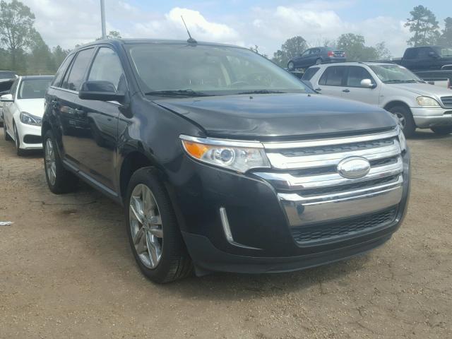 2FMDK3KC1DBB41583 - 2013 FORD EDGE LIMIT BLACK photo 1