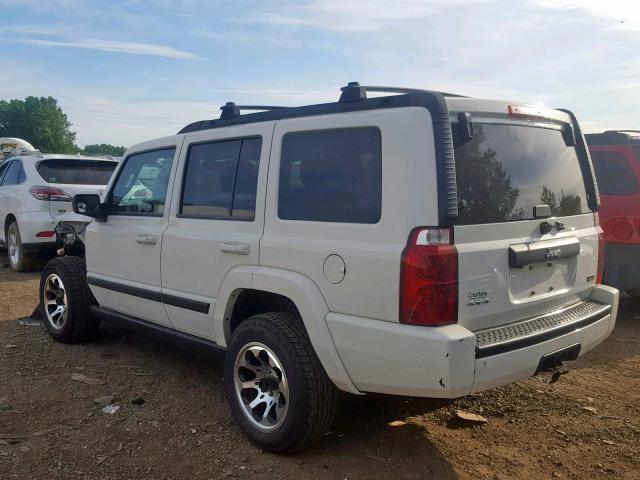 1J8HG48P89C502024 - 2009 JEEP COMMANDER თეთრი ფოტო 3