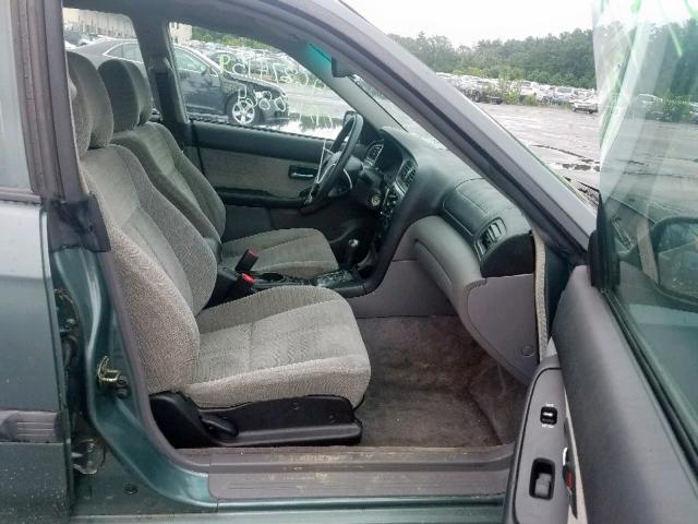 4S3BE635327215712 - 2002 SUBARU LEGACY L GREEN photo 5