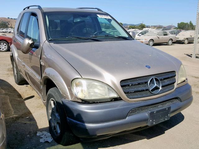 4JGAB72E61A265349 - 2001 MERCEDES-BENZ ML 430 GOLD photo 1