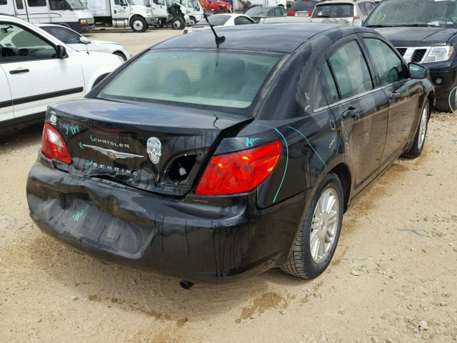 1C3LC56B29N550329 - 2009 CHRYSLER SEBRING TO BLACK photo 4