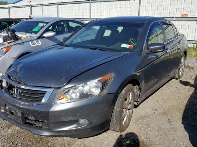 1HGCP36858A086954 - 2008 HONDA ACCORD EXL GRAY photo 2