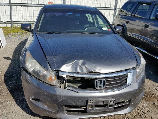 1HGCP36858A086954 - 2008 HONDA ACCORD EXL GRAY photo 9