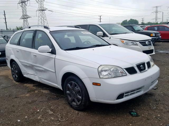 KL5JD86Z25K146835 - 2005 SUZUKI FORENZA S WHITE photo 1