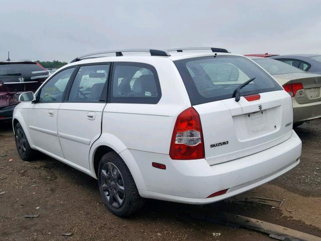 KL5JD86Z25K146835 - 2005 SUZUKI FORENZA S WHITE photo 3