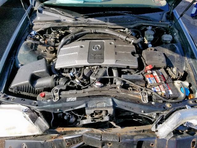 JH4KA96512C002322 - 2002 ACURA 3.5RL GREEN photo 7