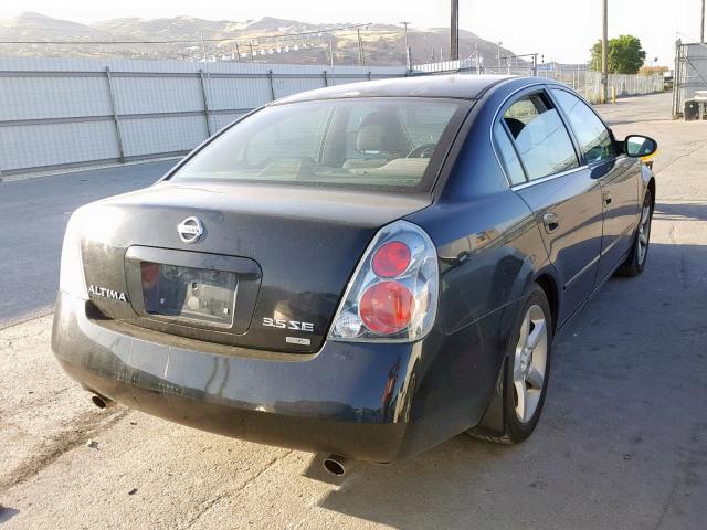 1N4BL11D26N304939 - 2006 NISSAN ALTIMA SE BLACK photo 4