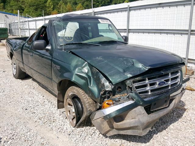 1FTYR44V53PA56971 - 2003 FORD RANGER SUP GREEN photo 1