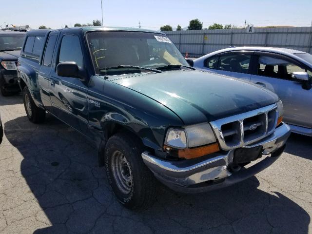 1FTZR15U3WPA78769 - 1998 FORD RANGER SUP GREEN photo 1