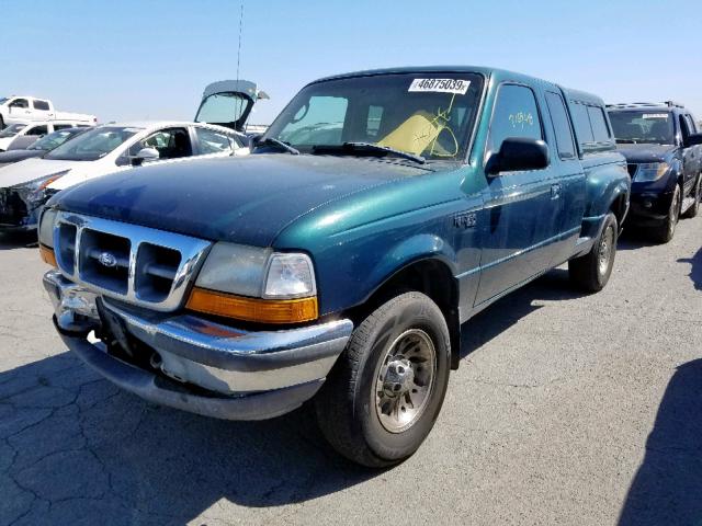 1FTZR15U3WPA78769 - 1998 FORD RANGER SUP GREEN photo 2