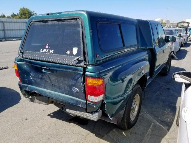 1FTZR15U3WPA78769 - 1998 FORD RANGER SUP GREEN photo 4