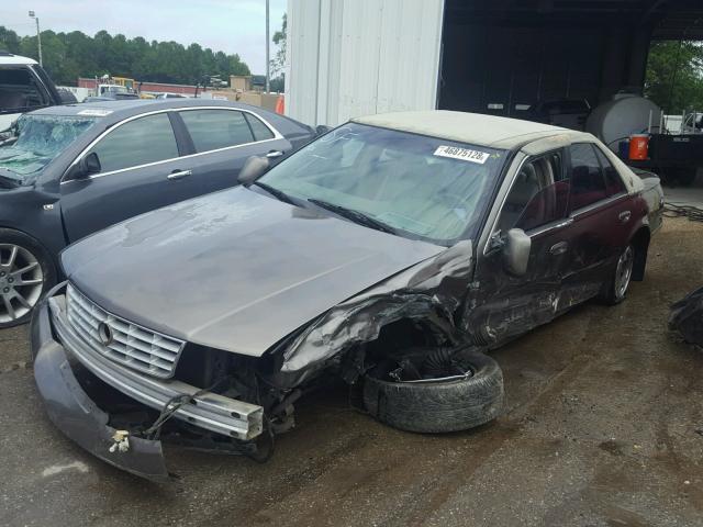 1G6KS54Y01U165480 - 2001 CADILLAC SEVILLE SL GRAY photo 2