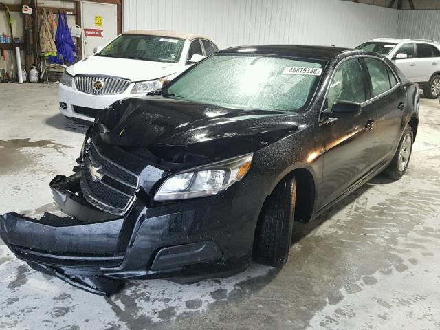 1G11A5SA8DU111228 - 2013 CHEVROLET MALIBU LS 黑色 照片 2