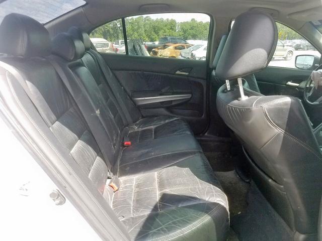 1HGCP36868A021756 - 2008 HONDA ACCORD EXL SILVER photo 6