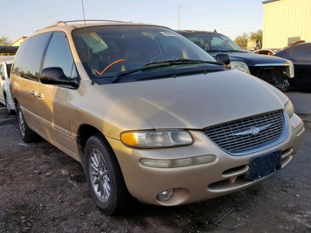 1C4GP64L0YB699616 - 2000 CHRYSLER TOWN & COU BEIGE photo 1