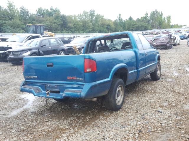 1GTCS1949R8523521 - 1994 GMC SONOMA GREEN photo 4