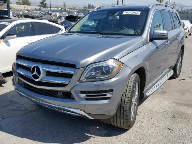 4JGDF6EE0GA678917 - 2016 MERCEDES-BENZ GL 450 4MA SILVER photo 2