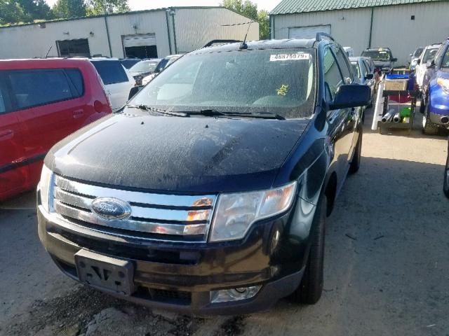 2FMDK48C48BA58247 - 2008 FORD EDGE SEL BLACK photo 9