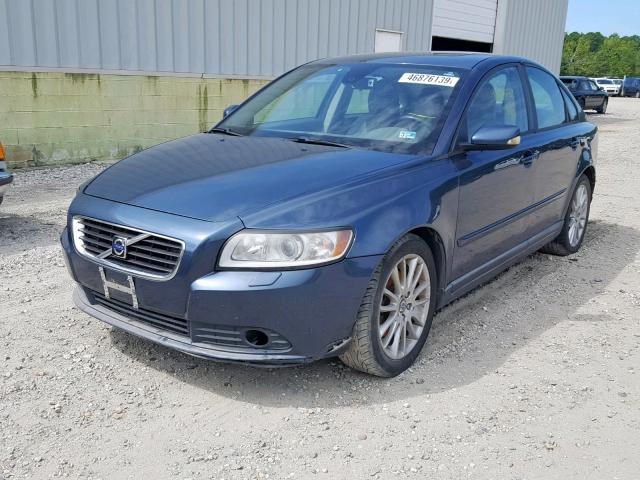 YV1382MS8A2488885 - 2010 VOLVO S40 2.4I BLUE photo 2