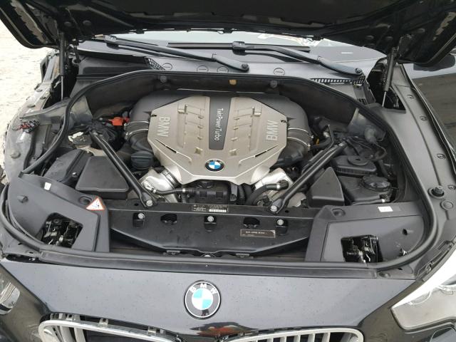 WBASN4C58BC209848 - 2011 BMW 550 GT BLACK photo 7