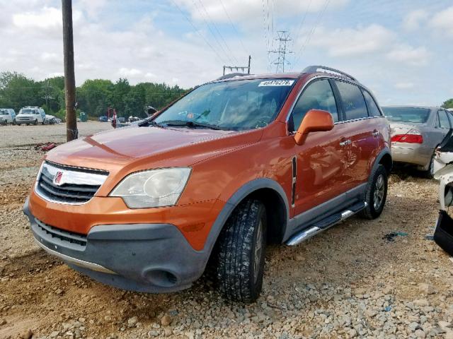 3GSCL33P58S650644 - 2008 SATURN VUE XE ORANGE photo 2