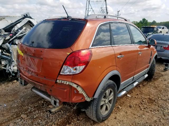 3GSCL33P58S650644 - 2008 SATURN VUE XE ORANGE photo 4