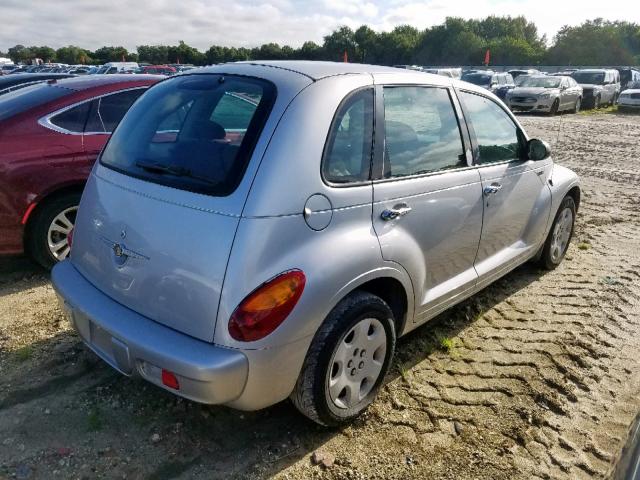 3C4FY48B25T603574 - 2005 CHRYSLER PT CRUISER SILVER photo 4