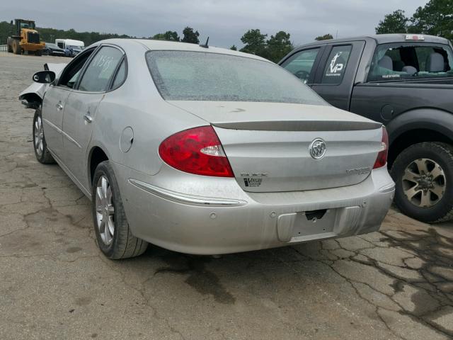 2G4WE587571155194 - 2007 BUICK LACROSSE C SILVER photo 3