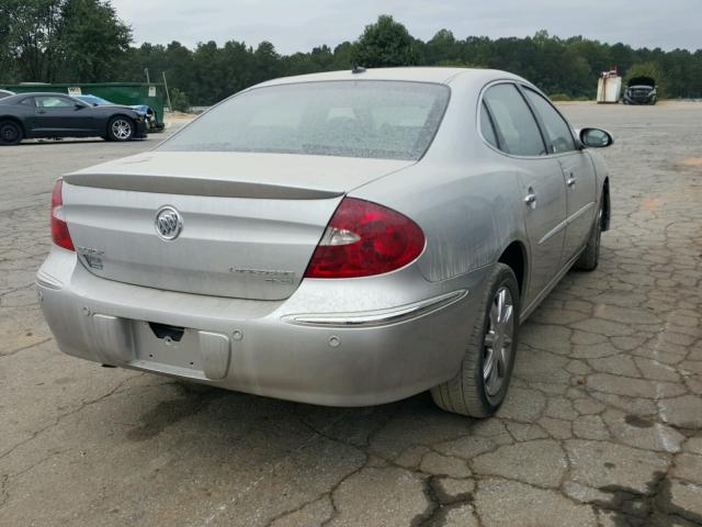 2G4WE587571155194 - 2007 BUICK LACROSSE C SILVER photo 4