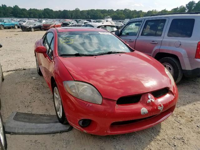 4A3AK24F17E024049 - 2007 MITSUBISHI ECLIPSE GS RED photo 1