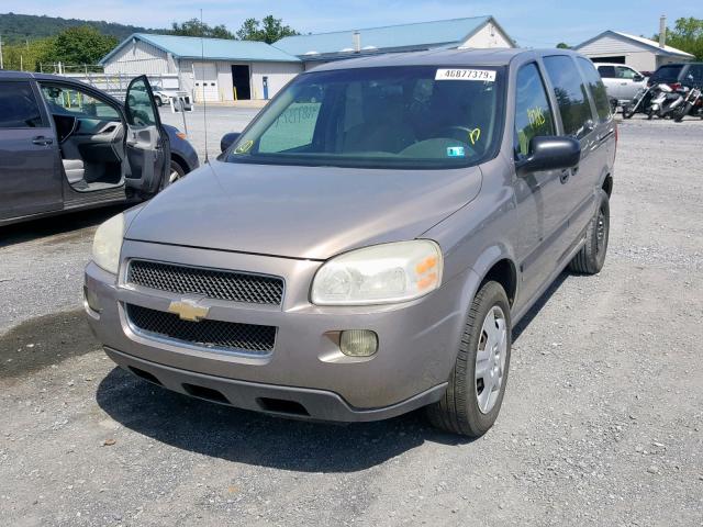 1GNDV23L66D151194 - 2006 CHEVROLET UPLANDER L BROWN photo 2