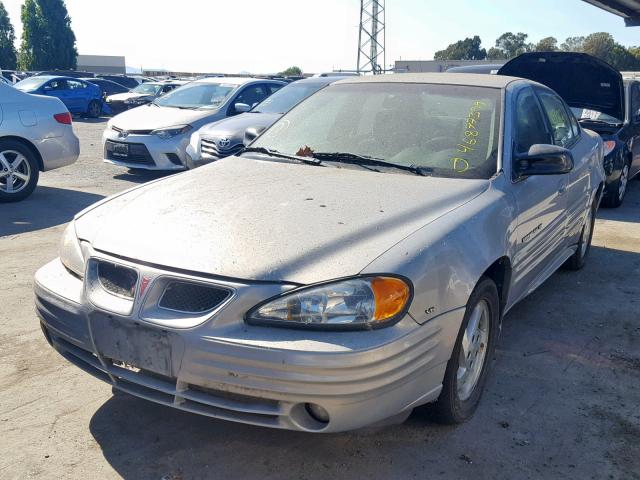 1G2NF52E6YM851397 - 2000 PONTIAC GRAND AM S SILVER photo 2