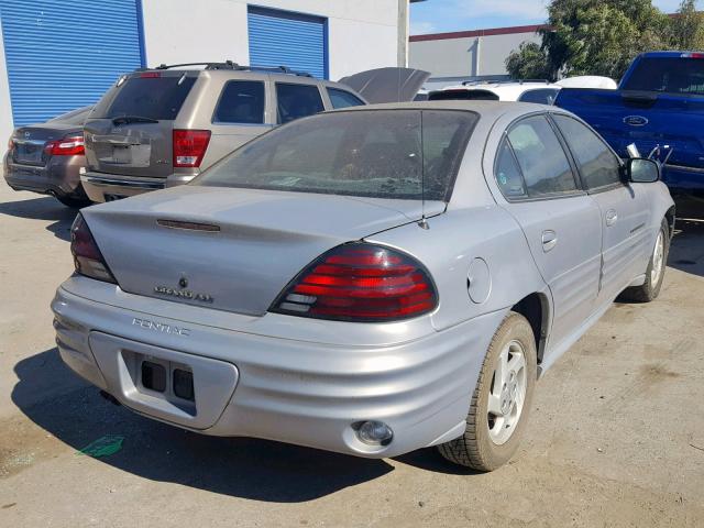 1G2NF52E6YM851397 - 2000 PONTIAC GRAND AM S SILVER photo 4