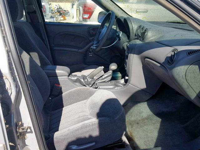 1G2NF52E6YM851397 - 2000 PONTIAC GRAND AM S SILVER photo 5