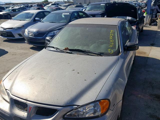 1G2NF52E6YM851397 - 2000 PONTIAC GRAND AM S SILVER photo 9