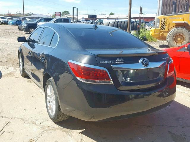 1G4GA5ER9DF130390 - 2013 BUICK LACROSSE BLACK photo 3